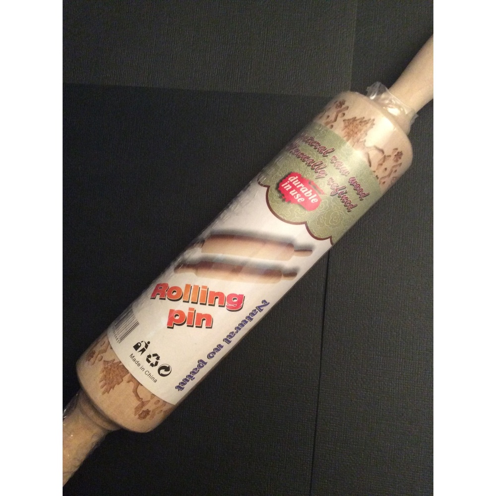 Natural raw wood Rolling Pin B21